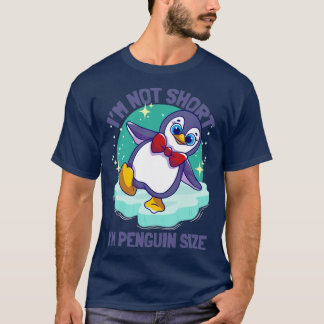 Camiseta Los Pingüinos No Son De Tamaño Pingüino Corto
