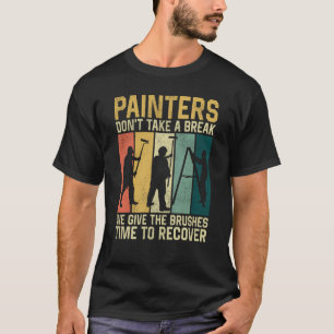 Camiseta Los pintores retro decoradores de pintores de casa