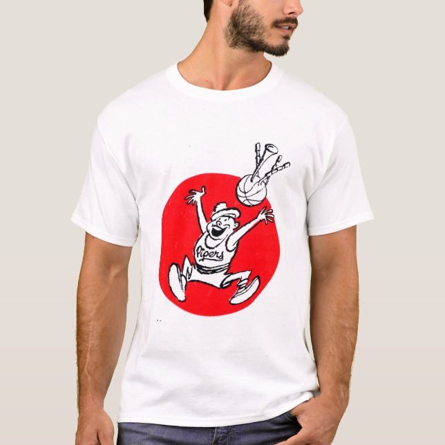 Camiseta Los Pipers de Cleveland (Anverso)