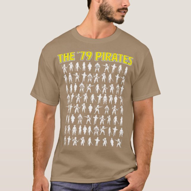 Camiseta Los piratas del 79 (Anverso)