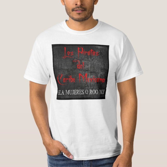Camiseta Los Piratas (quatro del numero) (Anverso)