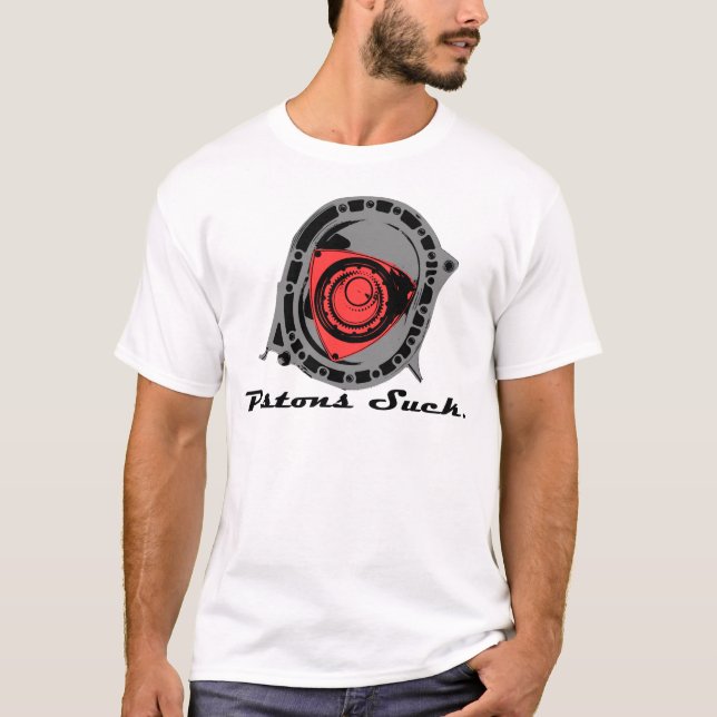 Camiseta Los pistones chupan (Anverso)