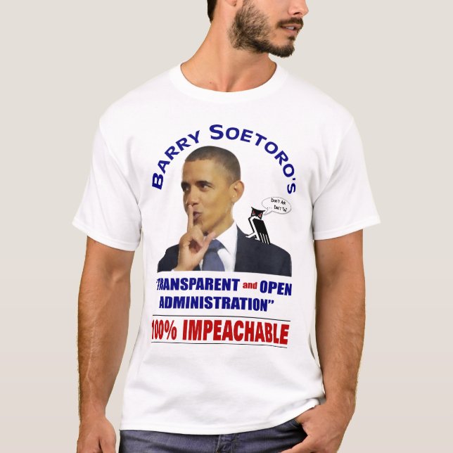 Camiseta Los planes secretos de Obama (Anverso)