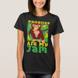 Camiseta Los plátanos de Chimpancé son mi atasco