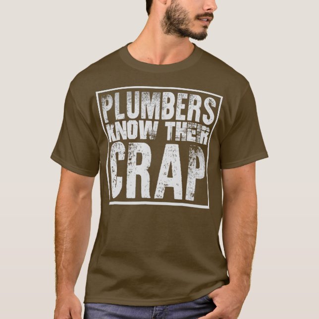 Camiseta Los plomeros conocen su gracia (Anverso)