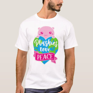 Camiseta Los pluralistas aman la paz   Tierra del Corazón d