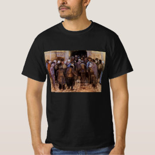 Camiseta Los pobres y el dinero de Vincent van Gogh