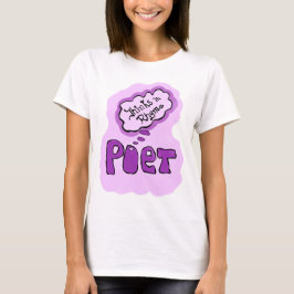Camiseta Los poetas piensan en rima