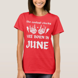 CAMISETA LOS POLLOS MÁS FRÍOS NACEN EN JUNIO
