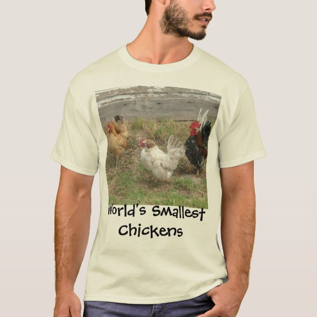 Camiseta Los pollos más pequeños del mundo (Anverso)