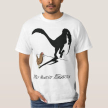 Los pollos recuerdan (personalizado de dinosaurios