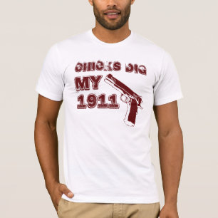 Camiseta Los polluelos cavan mi 1911 - rojo