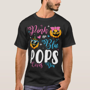 Camiseta Los Pops Rosa O Azul Te Aman Calabaza Hombres Bebé
