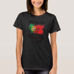 Camiseta Los Portugueses Están Aquí Bandera Portuguesa Ro