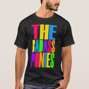 Camiseta Los potros de Badass (colores, oscuros)