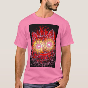 Camiseta Los preciosos: un gato con estilo gótico