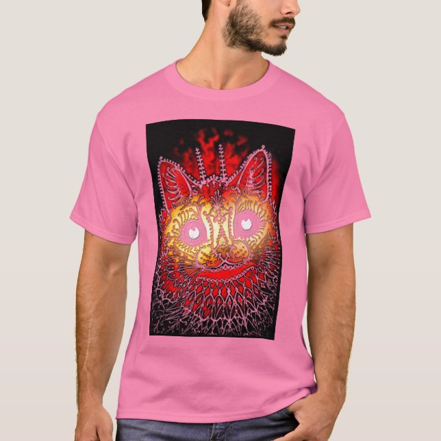 Camiseta Los preciosos: un gato con estilo gótico (Anverso)