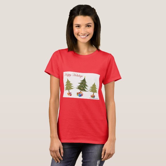Camiseta Los presentes de los Navidades (Anverso completo)