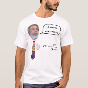 Camiseta Los prestamistas son perdedores