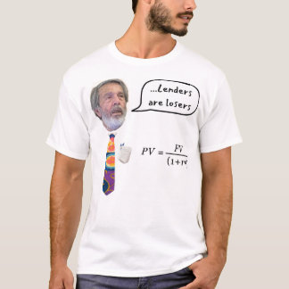 Camiseta Los prestamistas son perdedores