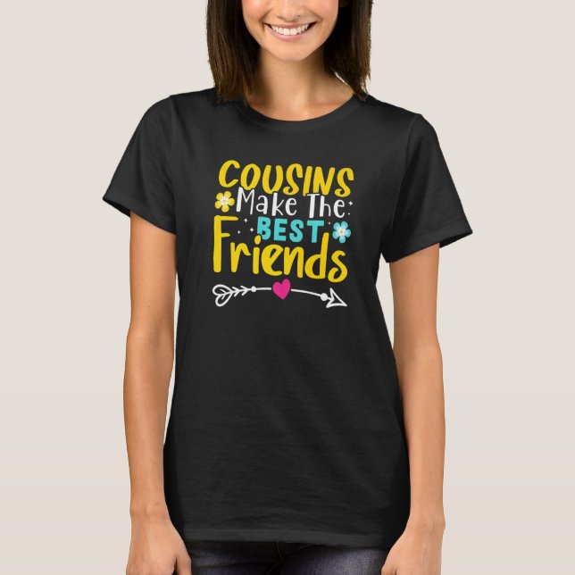 Camiseta Los primos hacen los mejores amigos (Anverso)