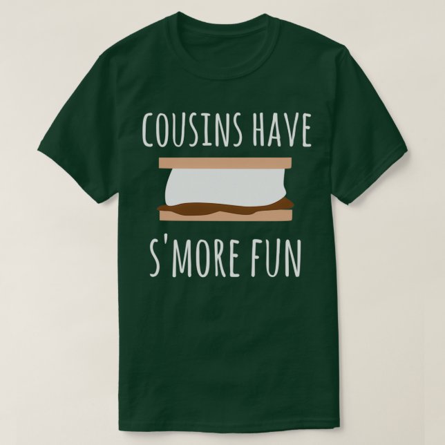 Camiseta Los primos tienen el diseño de acampada de primos  (Diseño del anverso)