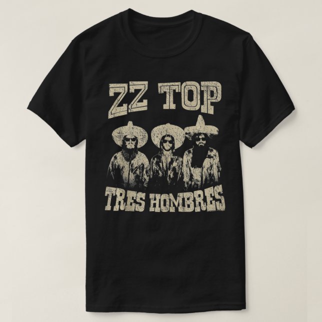 Camiseta Los principales hombres de ZZ  (Diseño del anverso)