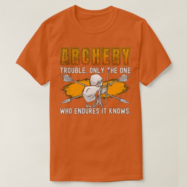 Camiseta Los Problemas Del Arco De Arco Sólo Llevan A Bo (Diseño del anverso)