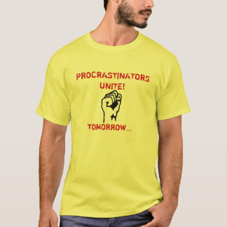 CAMISETA ¡LOS PROCRASTINATORS UNEN!