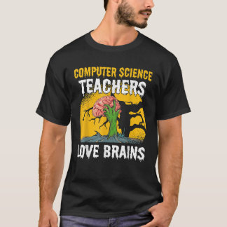 Camiseta Los profesores de ciencias de la computación aman