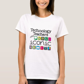 Camiseta los profesores de la tecnología son icónicos