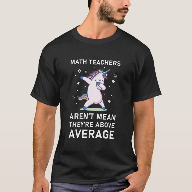 Camiseta los profesores de matemáticas no quieren decir que (Anverso)