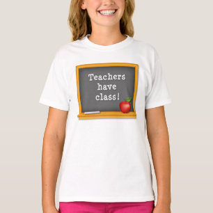 Camiseta Los profesores de personalizar infantil tienen cla