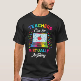 Camiseta Los profesores virtuales de regalo de profesores p