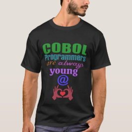 Camiseta Los programadores de Cobol siempre son jóvenes de