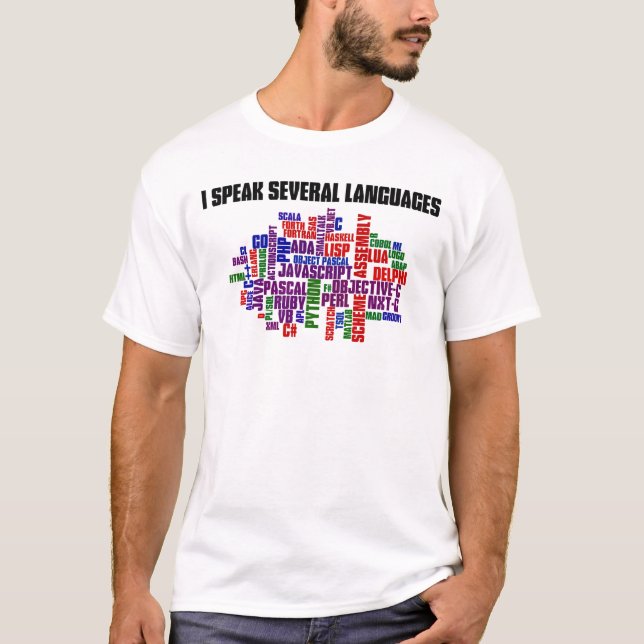 Camiseta Los programadores tienen habilidades programadas (Anverso)