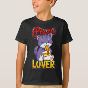 Camiseta Los Propietarios De Gatos De Pizza Lover Aburren A