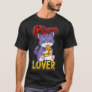 Camiseta Los Propietarios De Gatos De Pizza Lover Aburren A