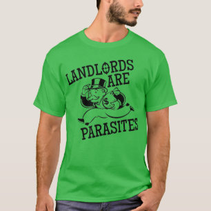 Camiseta Los propietarios son parásitos