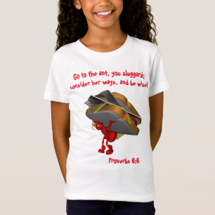 Camiseta Los proverbios de la hormiga 6:6