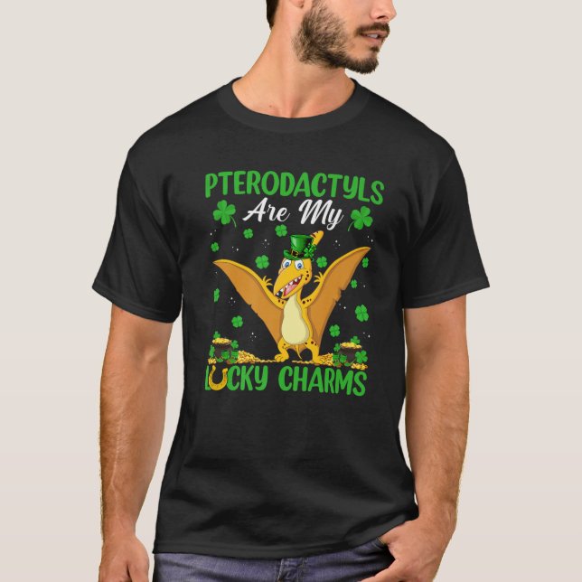 Camiseta Los Pterodáctilos Son Mis Encantos Afortunados Pte (Anverso)