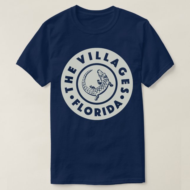 Camiseta Los pueblos de Florida Circle Tan (Diseño del anverso)