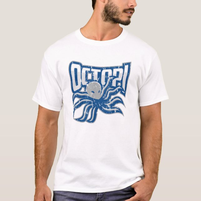 Camiseta Los pulpos de los hombres apenaron T (Anverso)