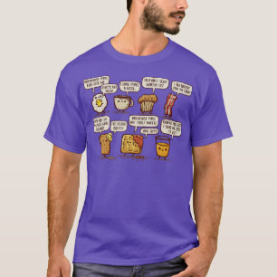 Camiseta Los puns del desayuno son Waffle