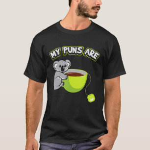 Camiseta Los Punteros Son Koala Tea Tshir T-Cute Gracioso