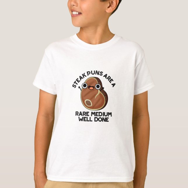 Camiseta Los Puntitos De Carne Son Un Pun De Carne Medio Mu (Anverso)