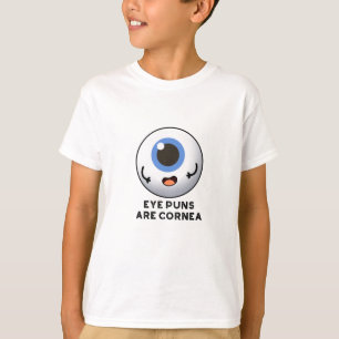 Camiseta Los Puntitos Ojos Son Cornea Funny Body Pun