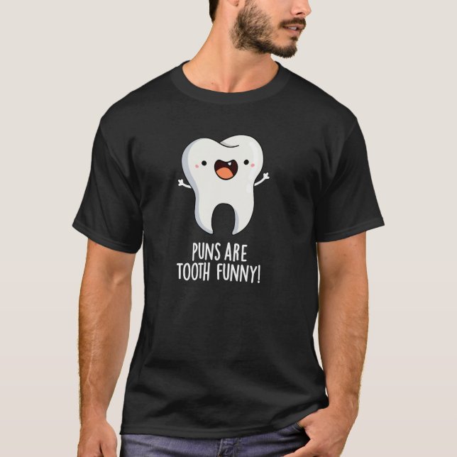 Camiseta Los Puntitos Son Dientes Graciosos Divertidos Pun  (Anverso)