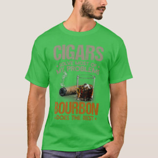 Camiseta Los puros resuelven la mayoría de mis problemas Bo