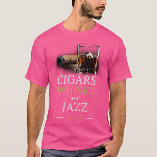 Camiseta Los puros y el jazz aprecian la vida los fumadores